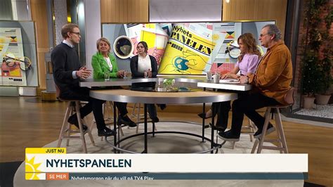 panelen tv4 nyhetsmorgon|Nyhetspanelen .